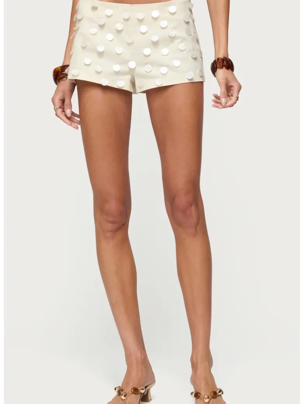 Edikted - Arielle Iridescent Shorts